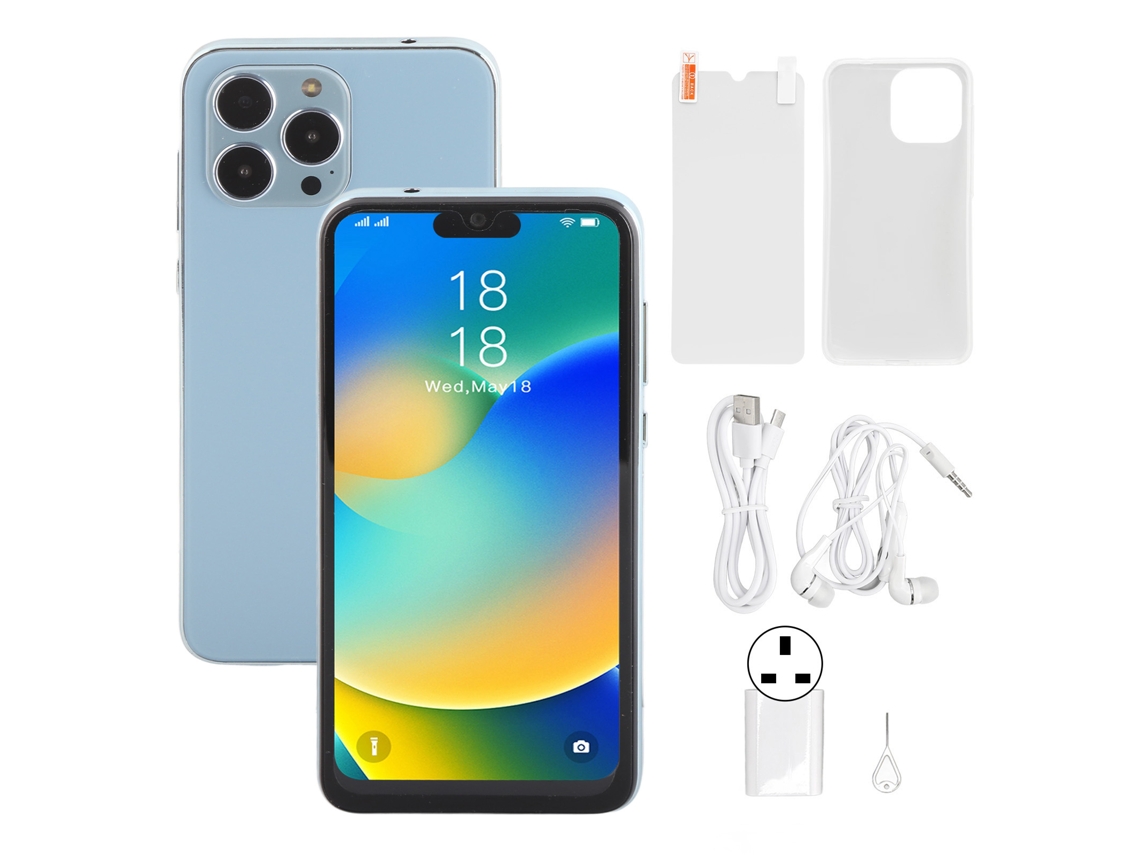Smartphone Android 10 LAXISCREED com Desbloqueio Facial e Bateria 4000mah