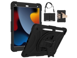 Capa Protetora Resistente A Impactos Para Ipad Air De 5ª Geração E 4ª 10,9 Polegadas Suporte Caneta Giratório Tuotuo
