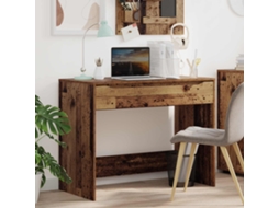 Vidaxl Mesa Madeira Antiga 100 X 50 X 78 Cm Madeira Engenheirada
