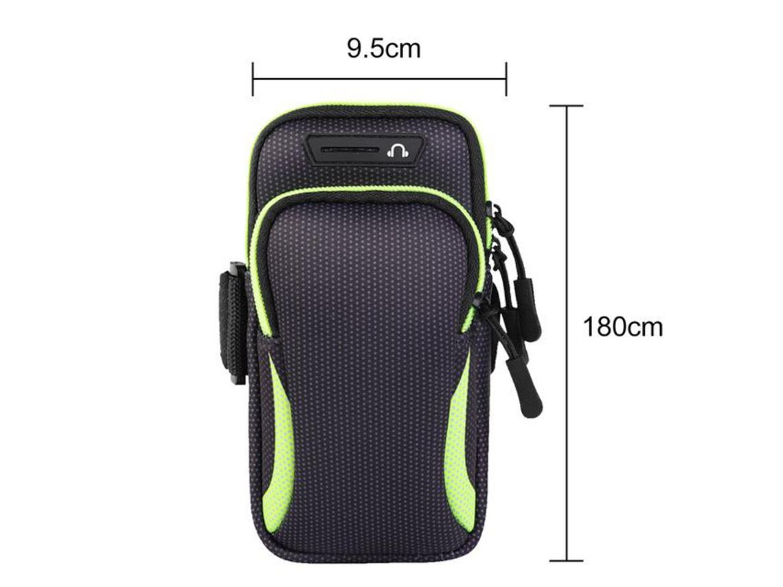 Estojo Desportivo Telemóvel Capa Braço Impermeável Running Suporte Telemóveis 6.5 Polegadas