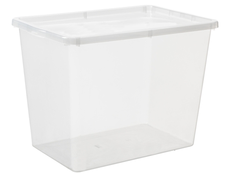 Caixa de Armazenamento PLAST TEAM Basic Box 80 0 Litros