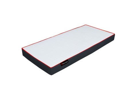 Colchão de Espuma Cool Único Completo Alta X ROCKER Vermelho (90x190x150mm)