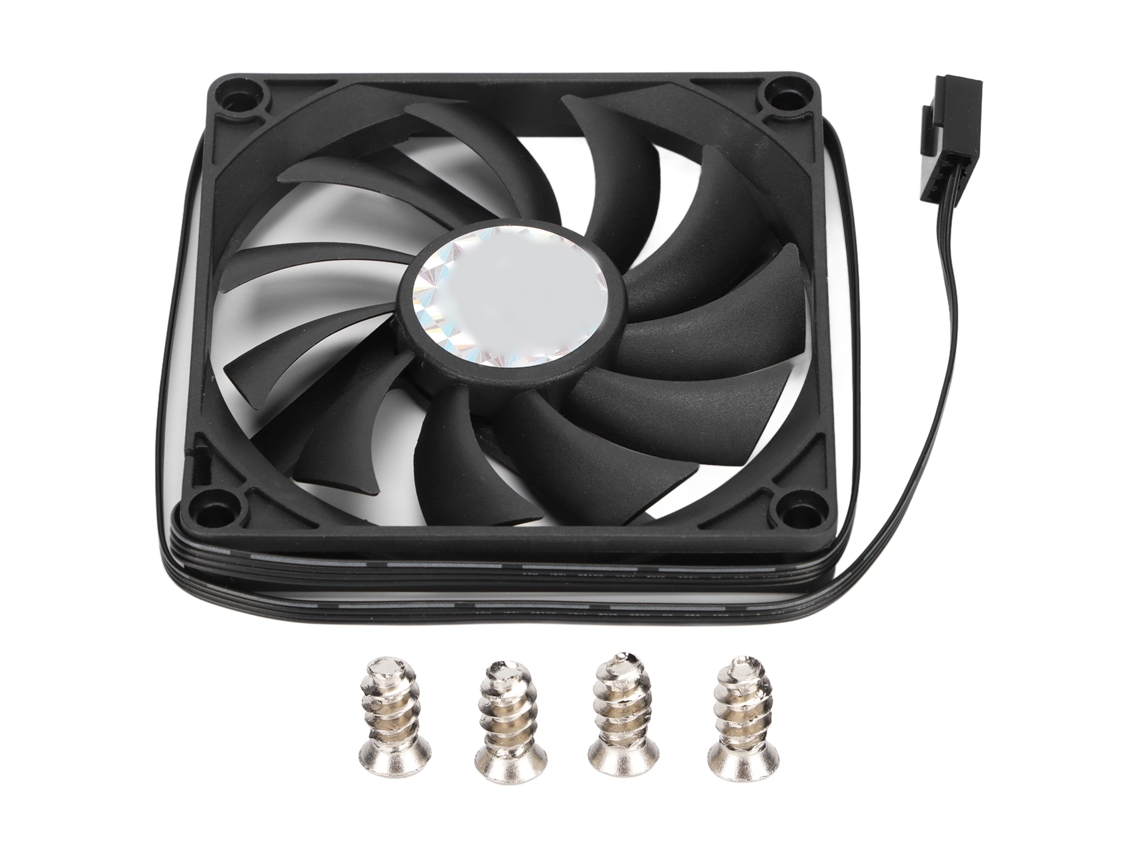 Cooling Fan Ultra Thin 4 Pin Pwm Regulação Inteligente De Velocidade Chassis Ventoinha De Computador
