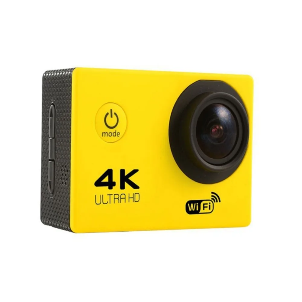 (amarela, 64 Gb) Câmera De Ação Hd, À Prova D'água Para Uso Subaquático, Tela De 2 Polegadas, Adequada Para Uso Externo.