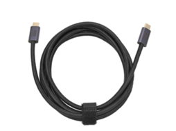 Cabo Usb 4.0 Tipo C Para Tipo C 20gbps 8k 60hz Pd100w 2m Multifuncional