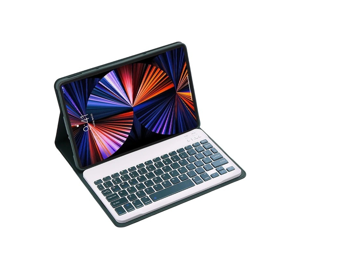 Capa Com Teclado Bluetooth, Compatível Com Xiaomi Redmi Pad 2 Pro 12,1 Pol. (2025), Verde