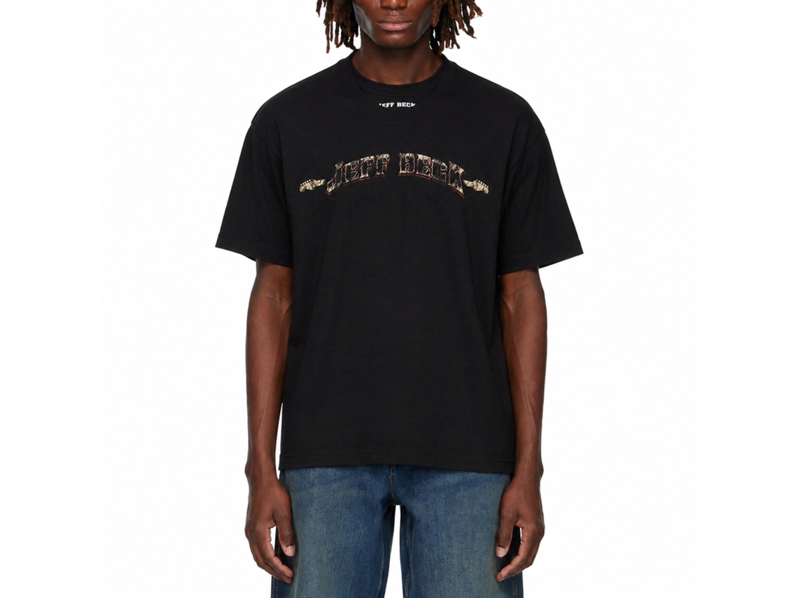 Jeff Beck Vintage Logo T-shirt Unisex Adults Size:l