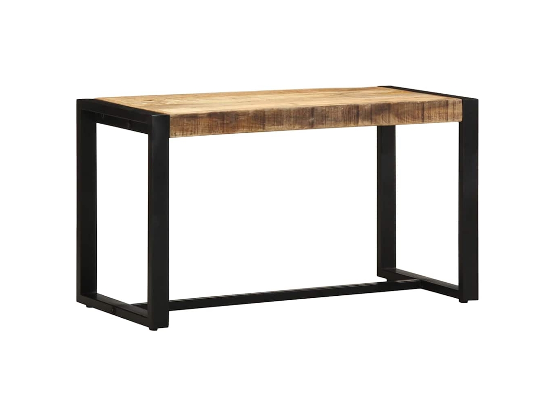 Vidaxl Banco 80x35x45 Cm Madeira De Mangueira Áspera Maciça