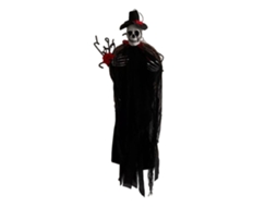 Aviador Porta Fantasma Halloween Preto Branco