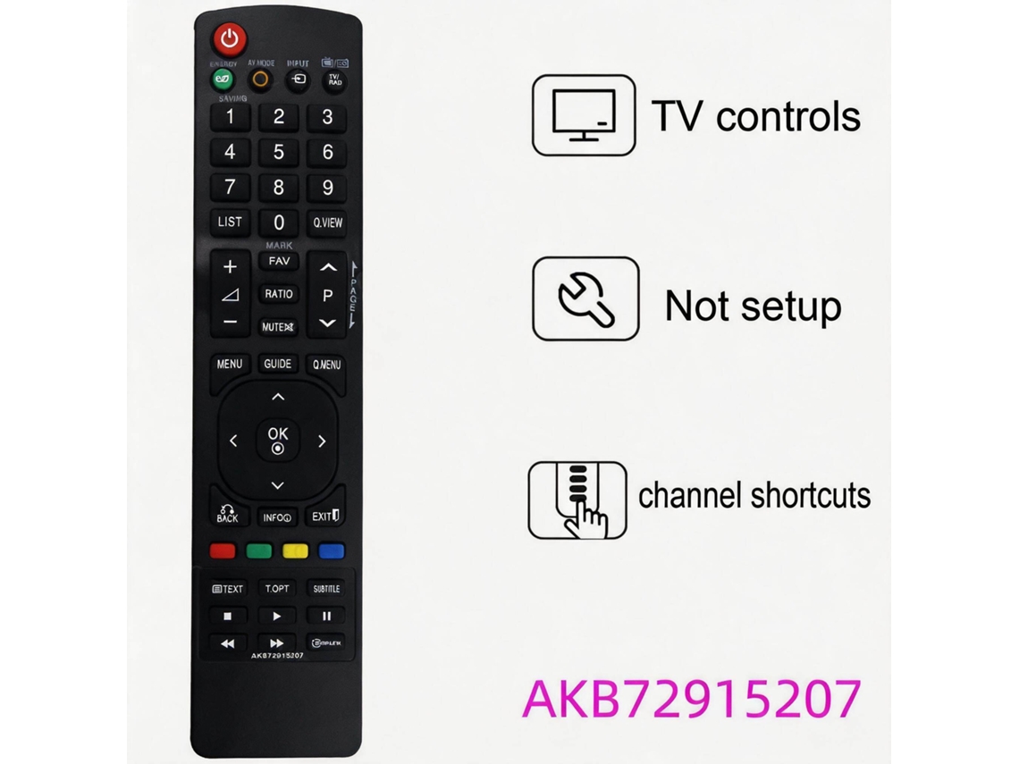 Elysve Comando Tv Para Lg Akb72915207