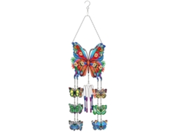 Kit De Sinos De Vento Com Pintura Diamante Pontilhada Faça Você Mesmo, Acessórios Decorativos Resistentes E Charmosos Para Varandas E Pátios Slowmoose
