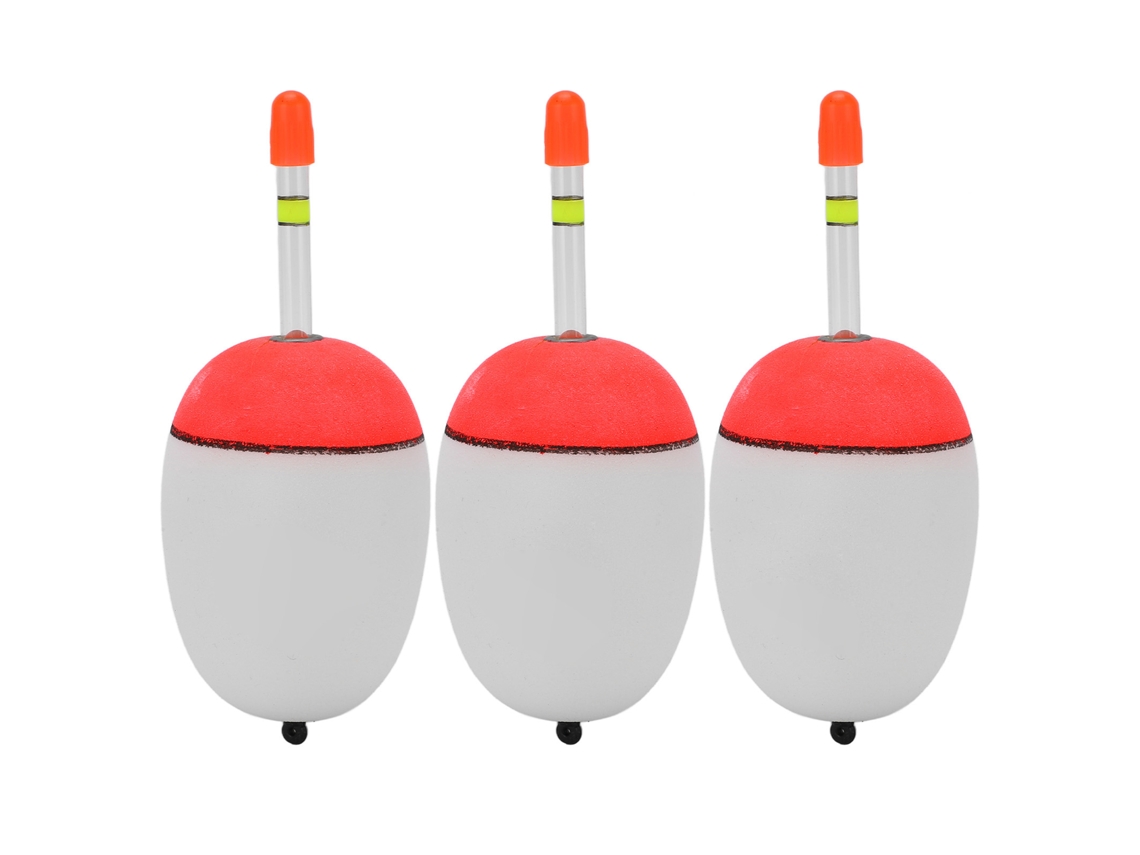 Flutuadores luminosos Eva para pesca noturna, 80g