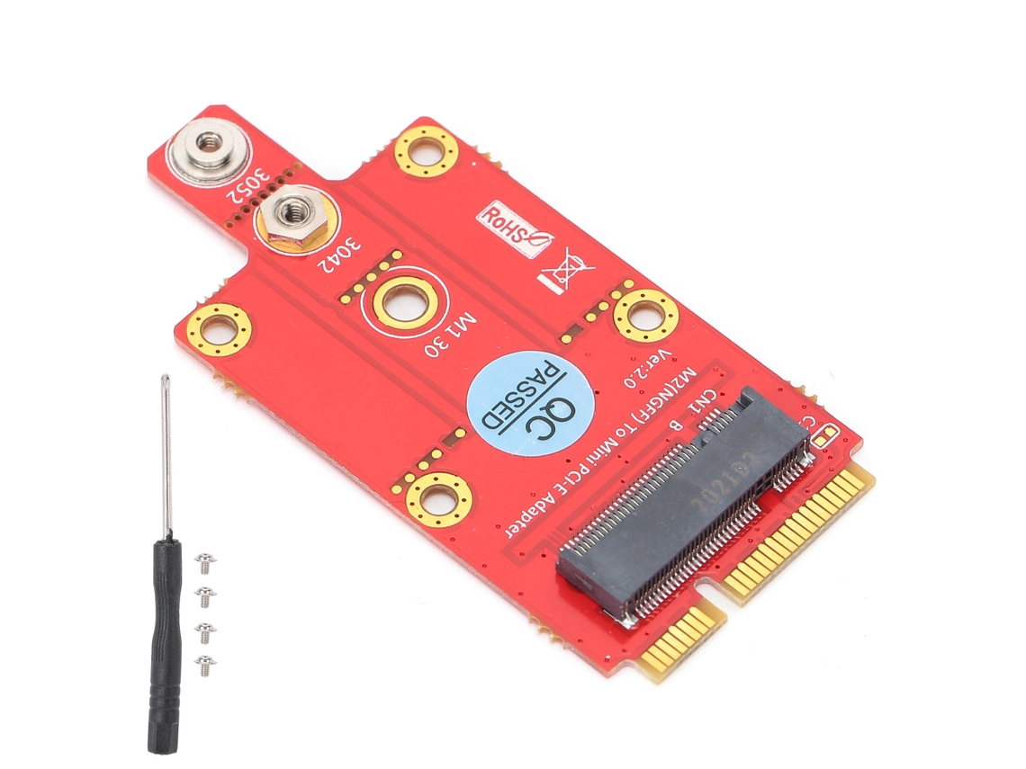 Adaptador Conversor M.2 Key B Para Módulo Mini Pcie Para Acessórios De Pc, Laptop E Desktop