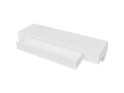 Wall Mounted Shelf, Wall Mounted Shelves Vidaxl Branco Mdf (80 Cm)