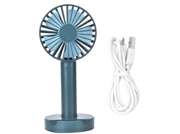 Ventilador Mini Usb Portátil Silencioso Viagem Camping Verde