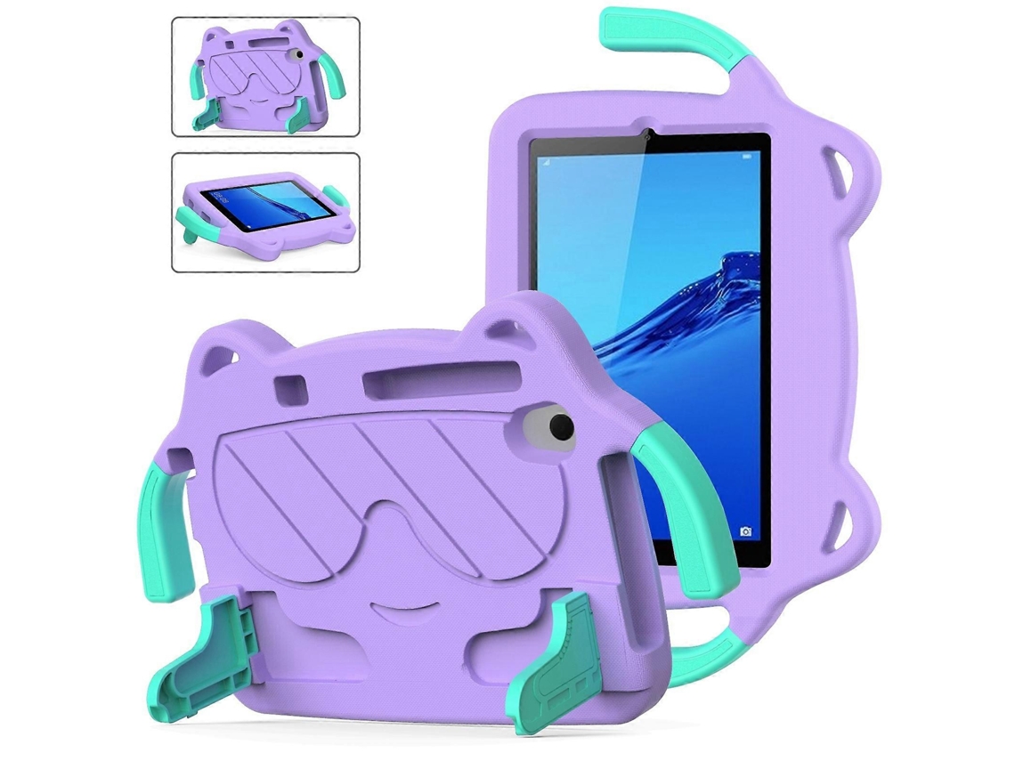 Capa Rígida De Policarbonato Resistente A Impactos Ice Baby Eva Para Tablet Huawei Mediapad M5 Lite 8.0