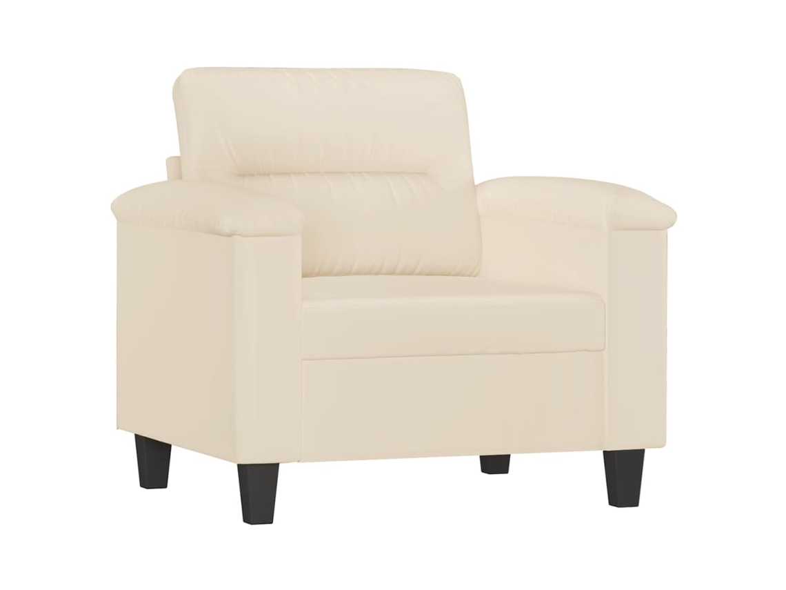 Sofa Chair, Sofa Chairs Vidaxl Bege Microfibra (n/a)