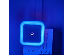 Luz Noturna Led, Luz Noturna Azul com Led Inteligente de 0, 5 W BRILVIBERA