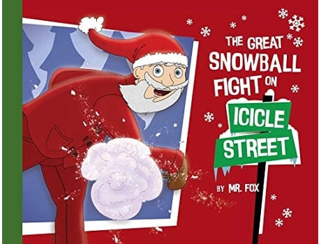 Livro The Great Snowball Fight on Icicle Street de Dayton Young (Inglês)