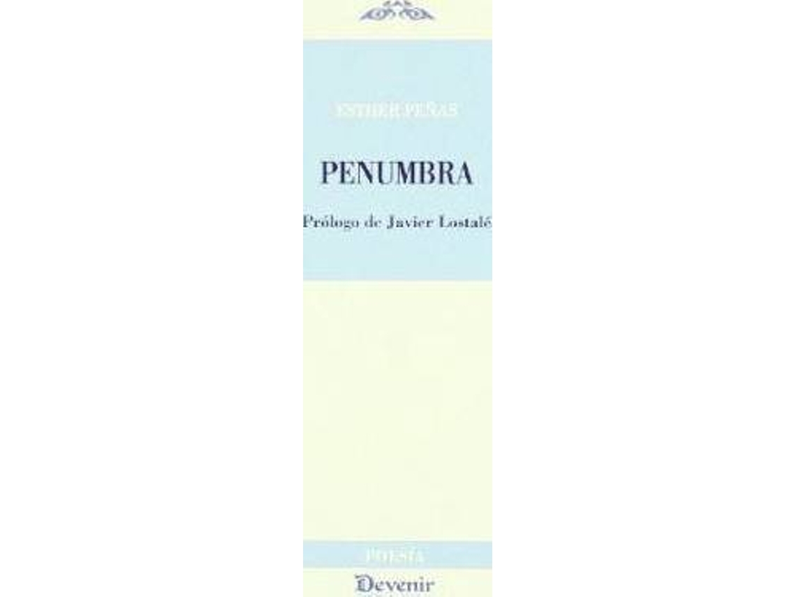 Livro Penumbra de Esther Penas (Espanhol)