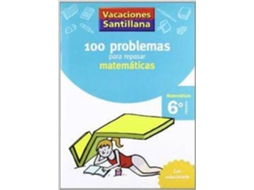 Livro 100 PROBLEM. REPASAR MATEMATICAS 6ºEP de Santillana (Espanhol)
