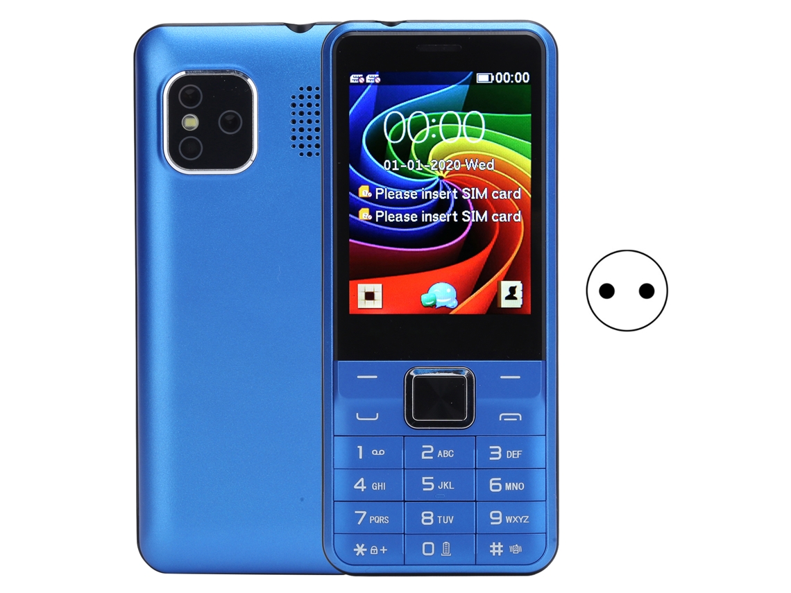 Telefone Móvel LAXISCREED 2.8 Polegadas Dual Sim Mp3