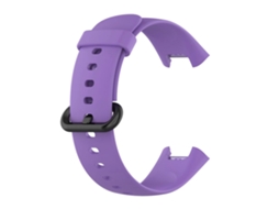 Lurelia Pulseira De Substituição Silicone Em Cor Sólida, Compatível Com Redmi Watch 2 Lite, Roxo Claro