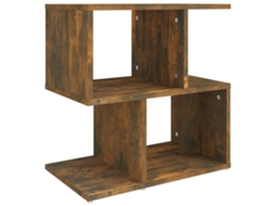 MAISON EXCLUSIVE Carvalho Fumado Cabeceira Mesa Derivados Madeira 50x30x51,5 cm