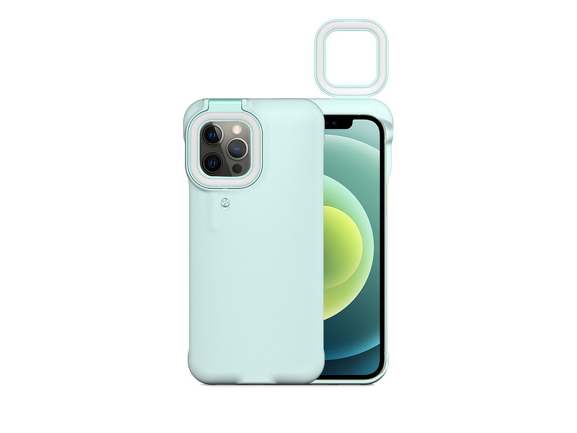 Capa de Celular Ande Online (azul Robin) Iphone 12/12pro EOOCOO (luz de Preenchimento para Beleza)