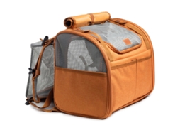 Transportadora Para Gato, Mochila Expansível E Respirável Para Cães E Gatos (marrom Claro) Cuich