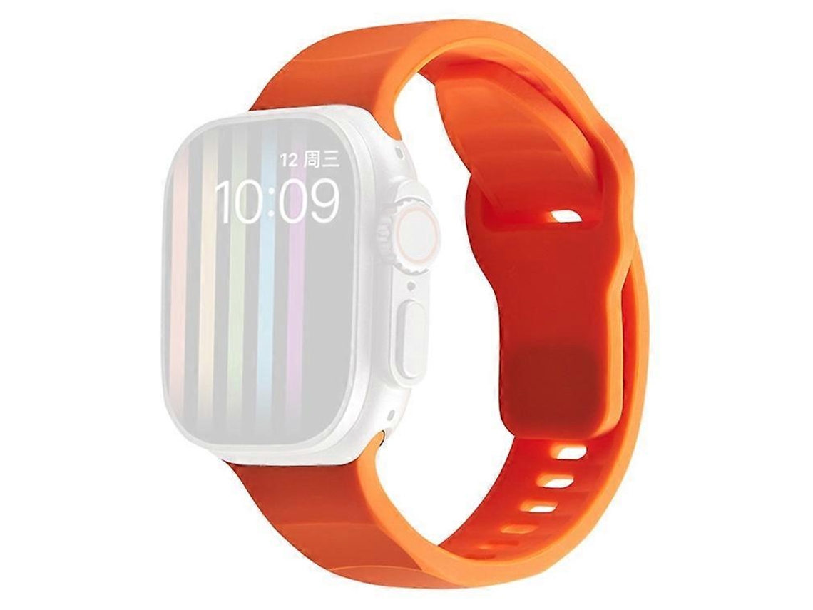 Pulseira De Silicone Wav Compatível Com Apple Watch Series 9/8/7 41 Mm/6/5/4/se/se /se (2023) 40 Mm/3 2 1 38 Mm Facpoet (2022)