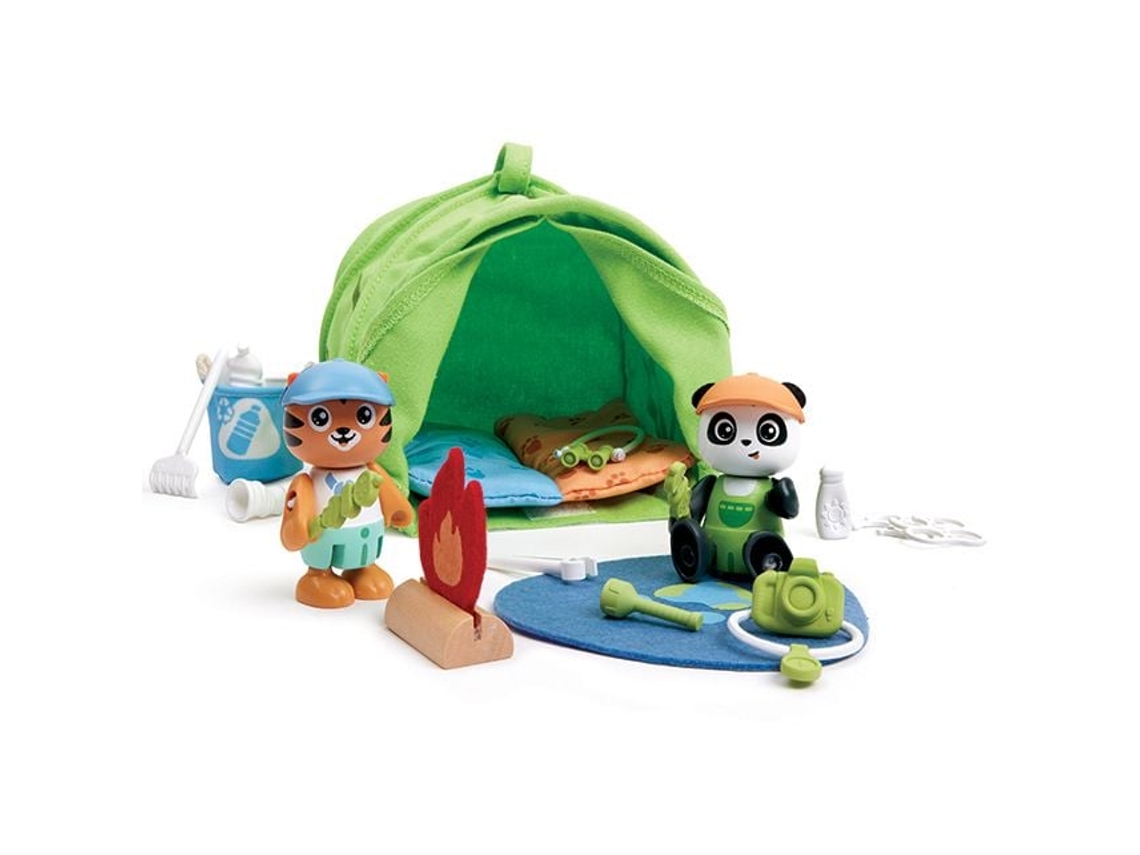 Conjunto De Brinquedos Para Acampamento Ecológico Green Planet Explorers, Para Um Acampamento Sustentável.