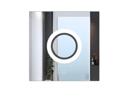 Espelho de Parede REA Led Yh bl 12 Transparent 60x60cm