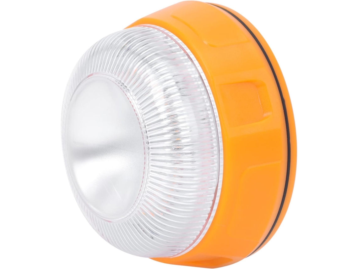 Conjunto De 2 Luzes Estroboscópicas De Emergência Led Amarelas À Prova D'água Para Carro.