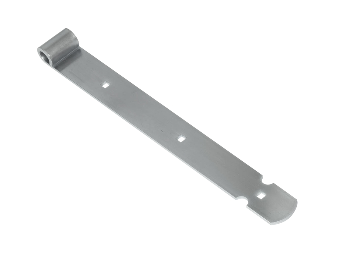 Dobradiça Para Portãos Galvanizada 40 Cm Direito Meia Lua Por Peça Wovar