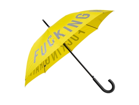 Guarda-Chuva Grande Fucking Rain Refletor Guarda-Chuva Automático com Botão Guarda-Chuva Forte À Prova de Vento 106 Cm de Diâmetro FISURA