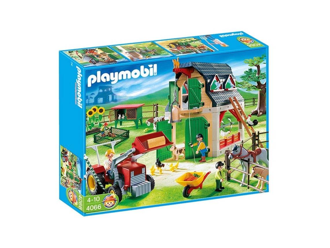 PLAYMOBIL Quinta e tractor (Idade Mínima Recomendada: 4 anos)
