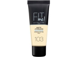 Base de Rosto Fit Me Matte & Poreless Pure Ivory 103 MAYBELLINE NEW YORK emb. 1 un