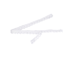 Cinta De Encaje Estilo Elegante Reutilizable Para Scrapbooking Y Costura Accesorios Diy Blanco
