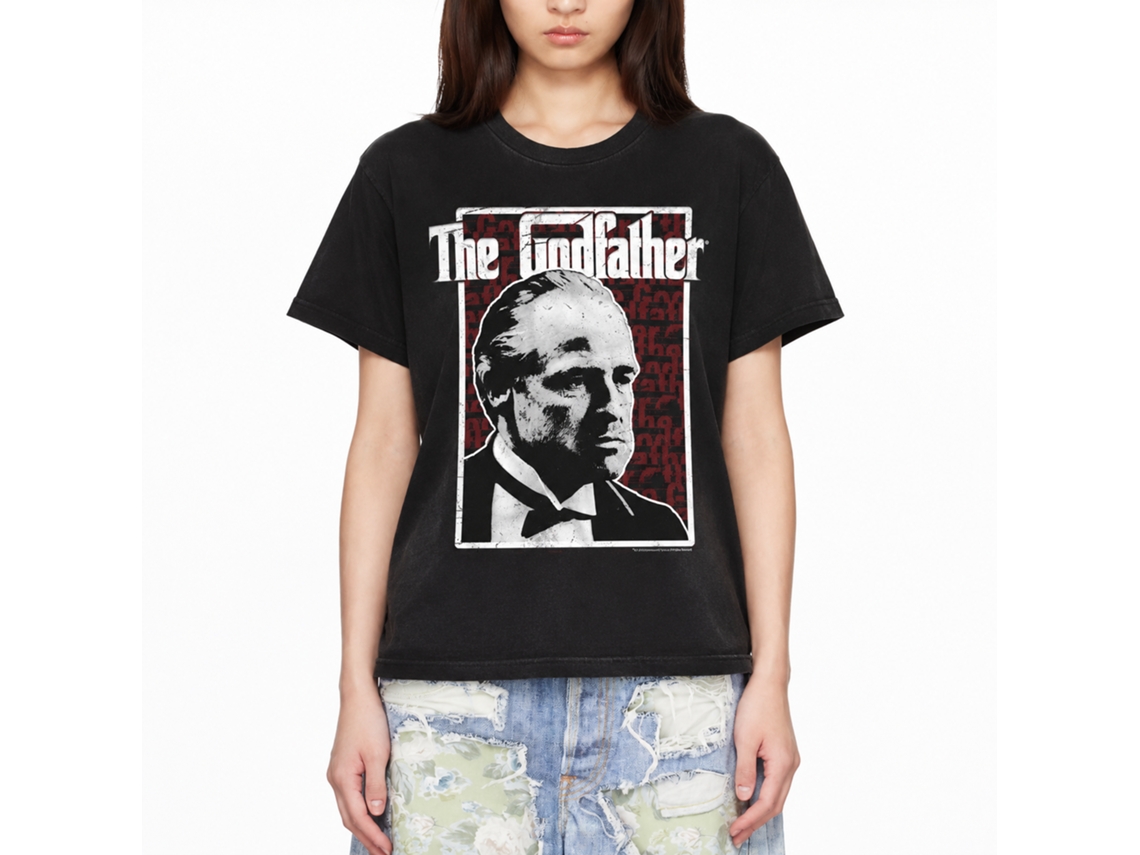 Rockinstone Godfather Seeing Red Black Adult T-shirt Size:s