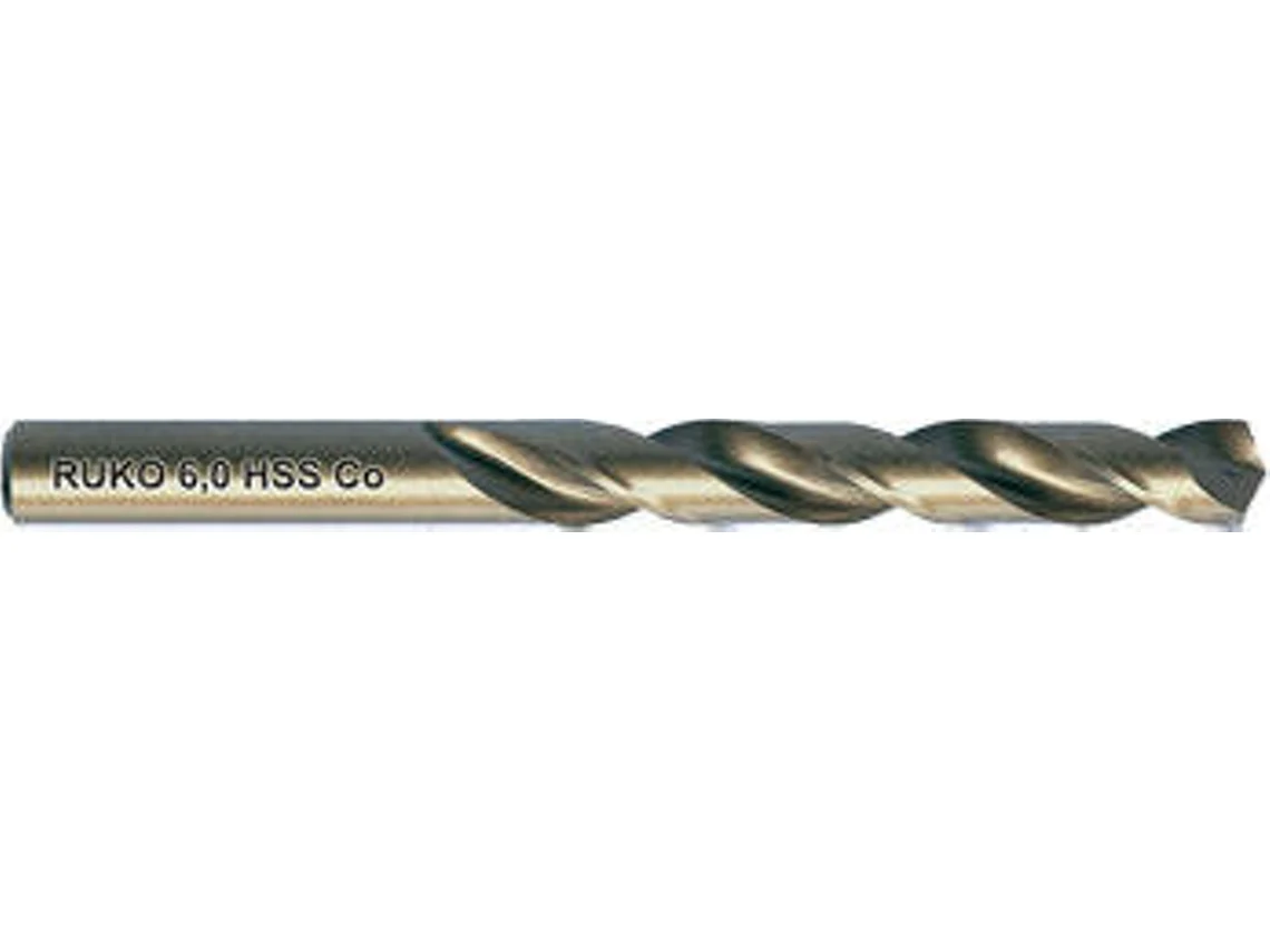 Brocas Helicoidais RUKO DIN 338 Tipo VA HSSE-Co5 (1350mm)