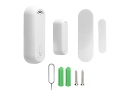 SENSOR de Alarme Sem Fio YURU para porta e janela com alerta anti roubo Wi-Fi