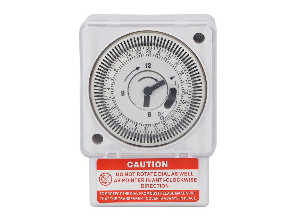 Interruptor Temporizador 2 LCD para 7 Dias 200/250v AQUAFORGE
