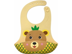 Babero De Silicona De Bubba Tropibear De Los Frootimals Ft00014 Kids Euroswan