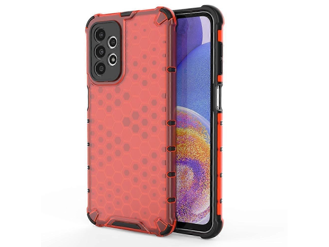 Capa Protetora De Pc Com Estrutura De Favo De Mel E Tpu À Prova De Choque Para Samsung Galaxy A23
