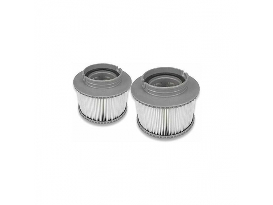 2 Peças de Cartucho de Filtro de Reposição AQUAFORGE para Piscina instalação simples manutenção de água limpa