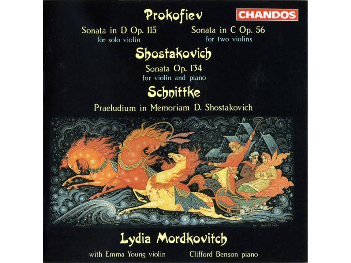 Schnittke,　Shostakovich,　(Orchestral　Sonata　Lydia　CD　Grossa　Prokofiev,　Mordkovitch　Works)　(1CDs)
