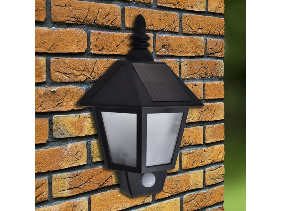 Lâmpada De Parede Solar Com Sensor De Movimento Lovely Home