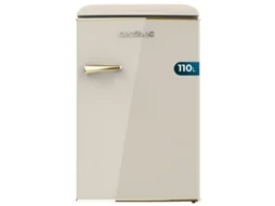 Mini Frigorífico Retro Tt Origin Beige com Capacidade de 118 L Classe e Icebox Led Interior CECOTEC