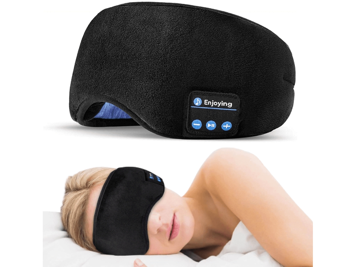 Fones de Ouvido Bluetooth Sleepphones para Dormir, Pretos AQUAFORGE